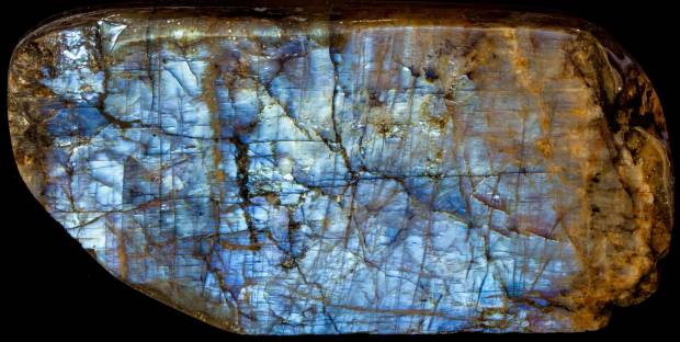 Anorthoclase moonstone from Wisconsin.