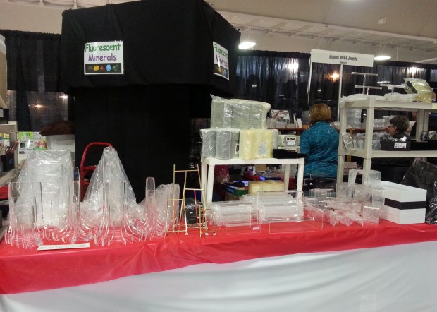 display cases and stands for sale