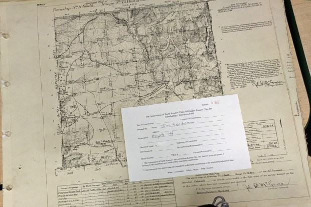 old historical map of Colorado