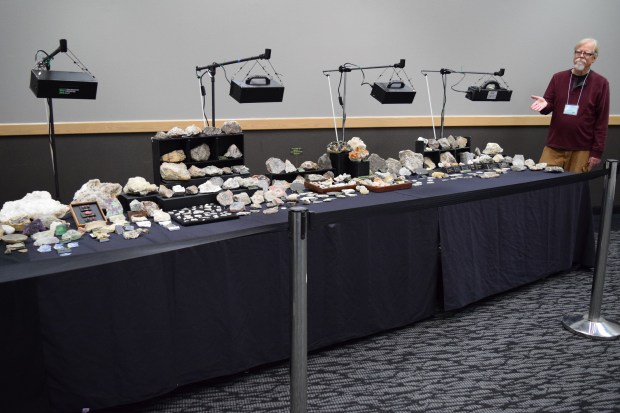 fluorescent display with Dan