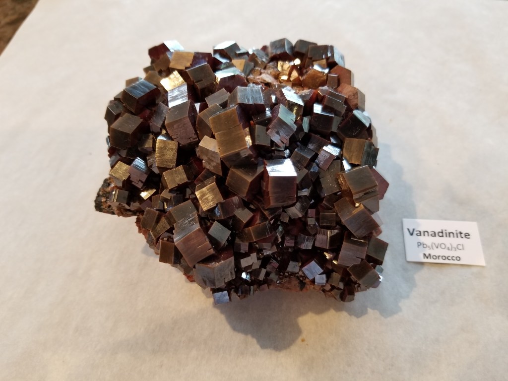 Vanadinite specimen